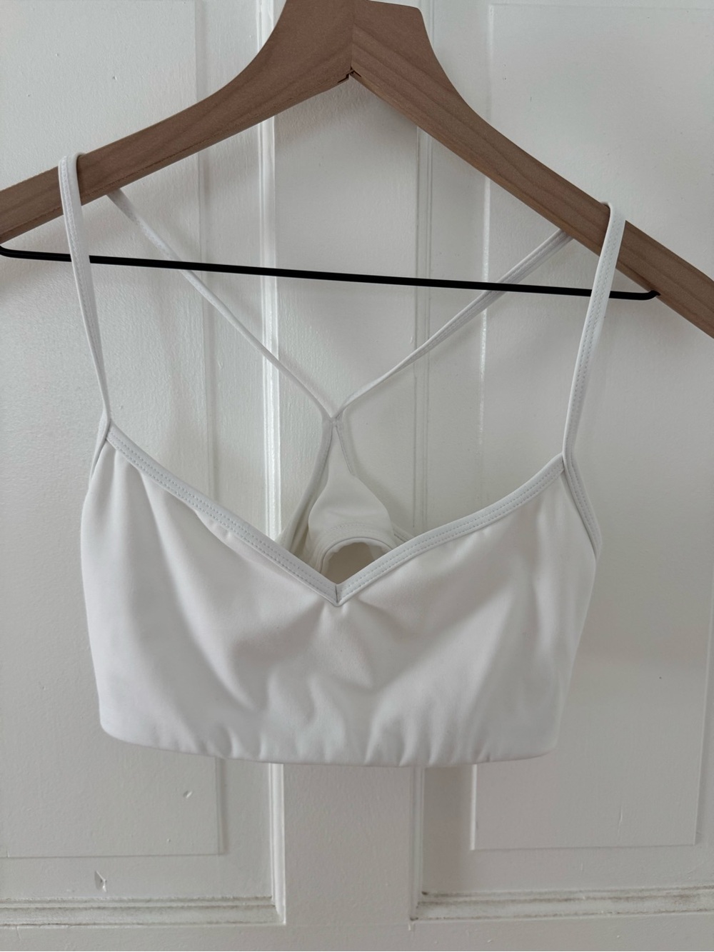 YoungLA White Strappy Bralette - No Padding